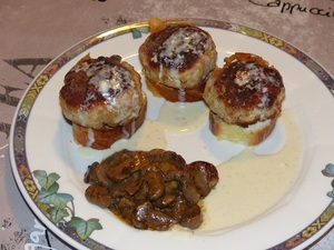 recette - Petits burgers de poulet