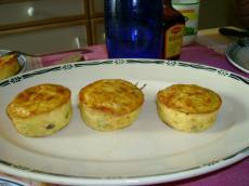 recette - Petits flans de courgette au gruyère