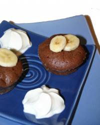 recette - Petits fondants chocolat banane
