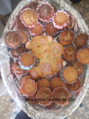Petits muffins à la fleur d'oranger