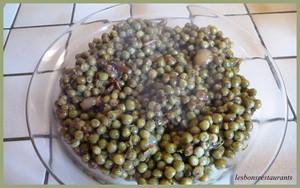 recette - Petits pois à la française