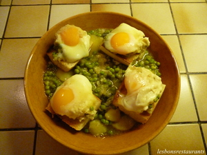 Petits pois à la provençale