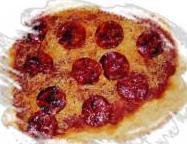 recette - Pizza au chorizo