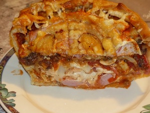 Pizza gâteau 