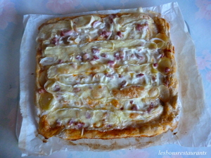 Pizza au reblochon