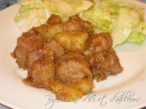 recette - Porc au caramel, saveur chinoise