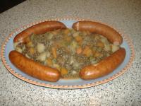 Potée de lentilles