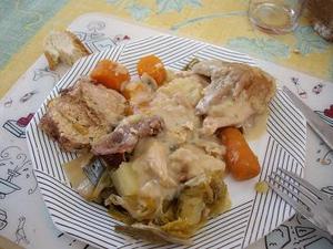 Poule au pot maison