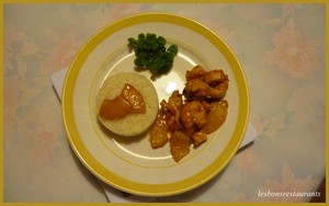 recette - Poulet à l'ananas à l'actifry