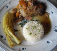 recette - Poulet au madère