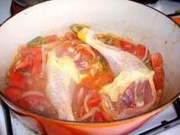 recette - Poulet basquaise au piment d'espelette