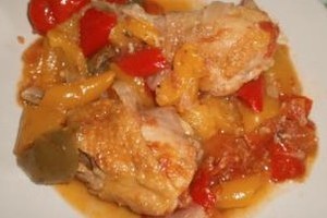 recette - Poulet basquaise