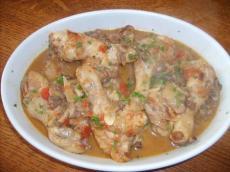 recette - Poulet sauté à la paysanne