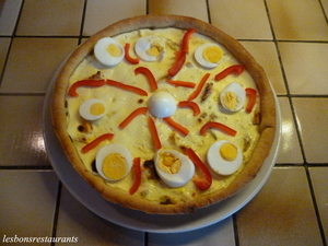 recette - Quiche au poulet et au fromage blanc