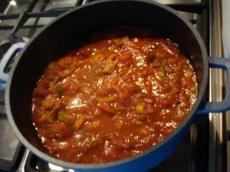 recette - Ratatouille aux poivrons