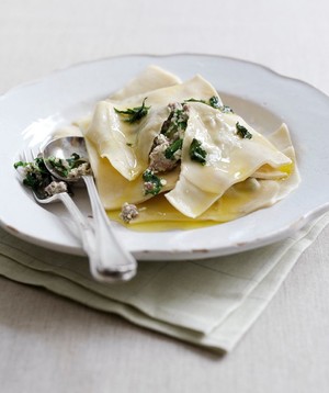 recette - Raviolis à l’Agneau Gallois IGP, beurre à la menthe