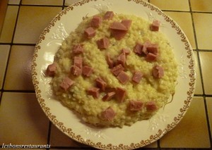 recette - Risotto au gorgonzola