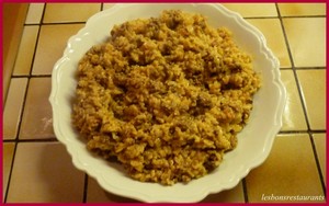 recette - Risotto au piment doux ou paprika