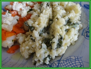 recette - Risotto aux fanes de radis