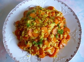 Riz aux carottes