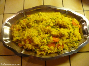 recette - Riz biryani aux légumes