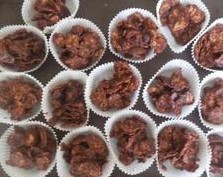 recette - Roses des sables au chocolat au lait