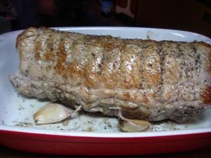 Rôti de veau sauce madère