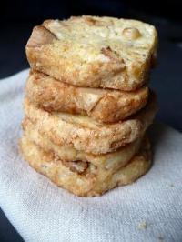 Sablés salés aux noix de cajou et parmesan