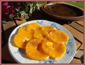 recette - Salade d'oranges parfumées