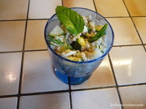 recette - Salade de boulgour au vert