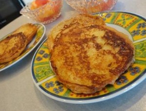 recette - Salade de fruits frais et pain perdu de mon enfance