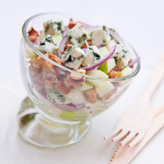 recette - Salade de pommes vertes aux noix et roquefort