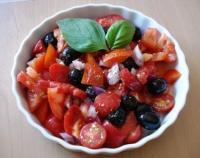 recette - Salade de tomates aux accents du sud