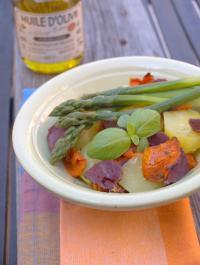 recette - Salade printanière aux asperges