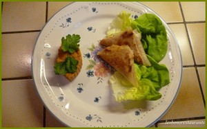 recette - Samoussas de thon