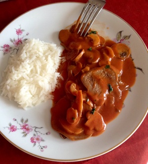 recette - Sauce madère aux champignons pour langue de bœuf