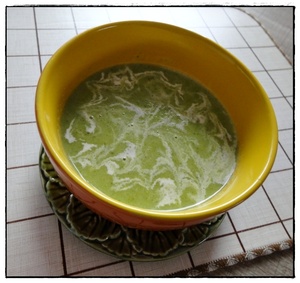 recette - Soupe de courgettes au Thermomix