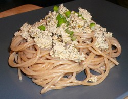 recette - Spaghettis végétariens façon marine