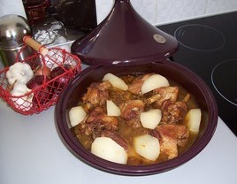 recette - Tajine de canard aux poires