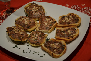 recette - Tapas au fromage frais