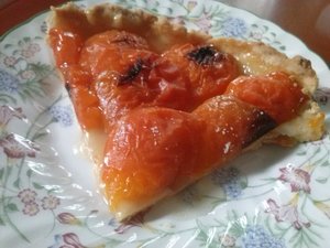 recette - Tarte aux abricots sucrés et parfumés à la lavande