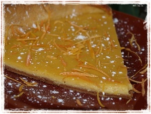 recette - Tarte aux agrumes 