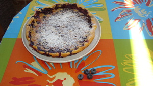 recette - Tarte aux myrtilles