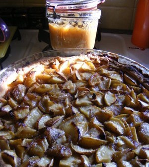 Tarte aux pommes acidulées