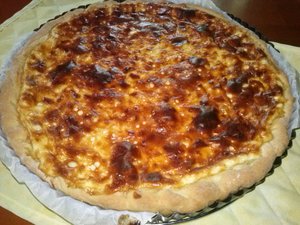 recette - Tarte au Munster fermier 