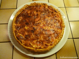 recette - Tarte paysanne