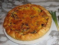 recette - Tarte aux poireaux