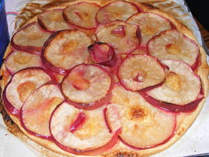 recette - Tarte rapide aux pommes