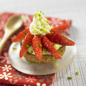 Tartelettes aux fraises craquantes