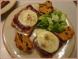 recette - Tartines de rocamadour